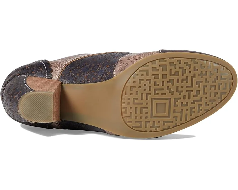 Ботильоны L'Artiste by Spring Step Adelvice-Fleur с ручной росписью и шнуровкой