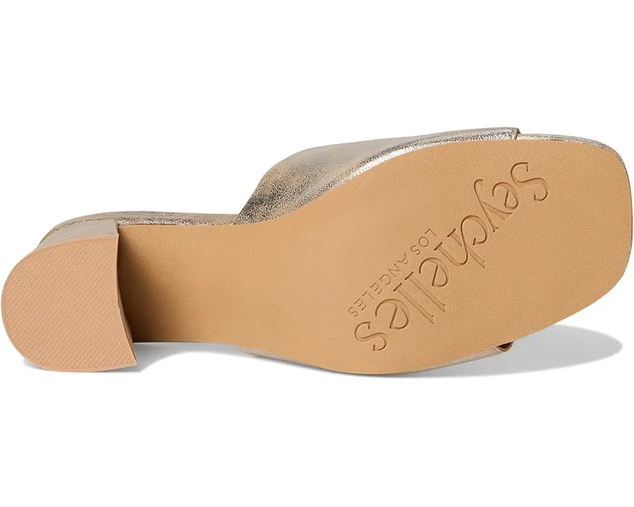 Мюли Seychelles Adapt из состаренной замши на квадратном носке