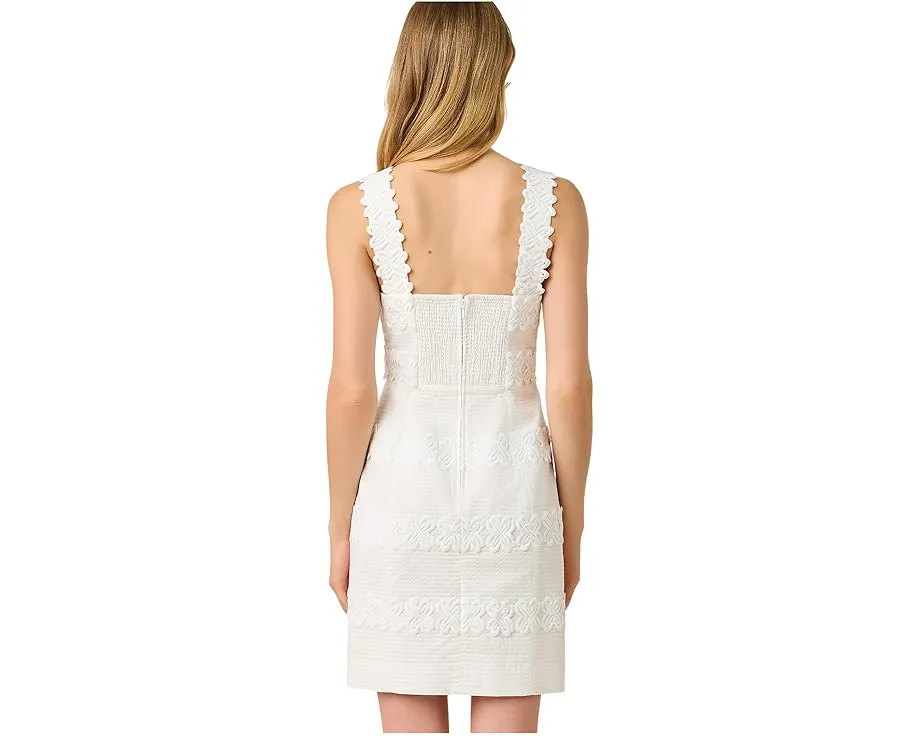 Платье Davis от Lilly Pulitzer с кружевной отделкой и шнуровкой на спине