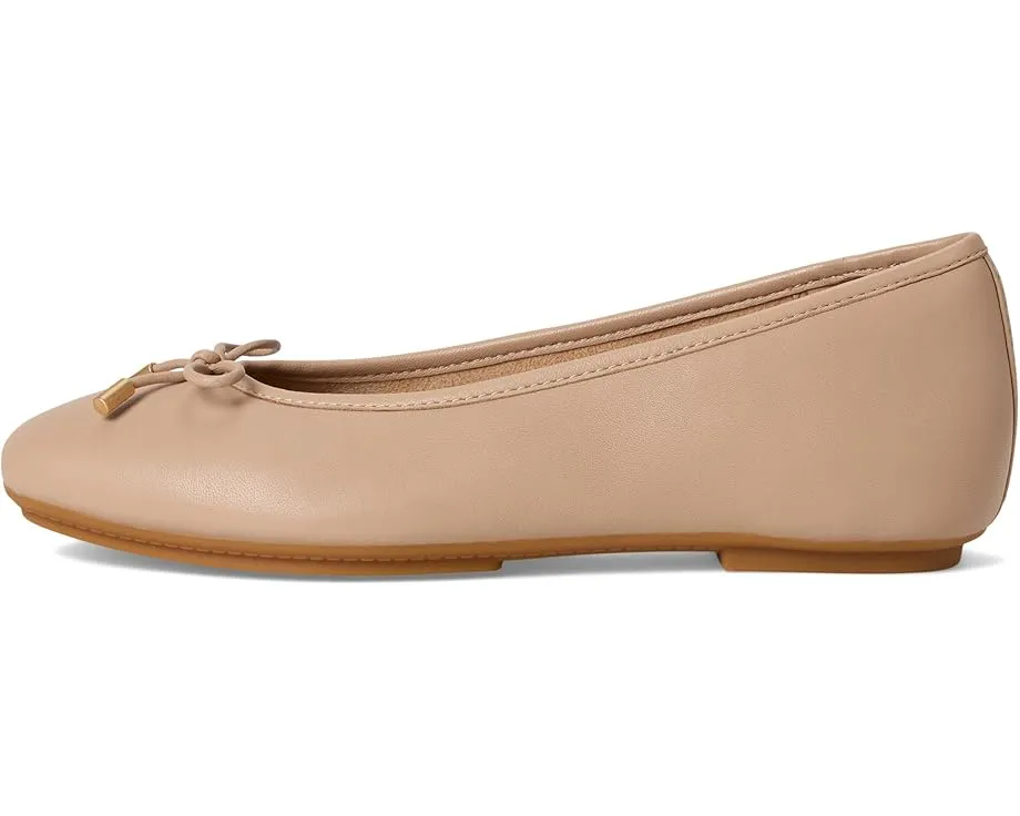 Балетки FitFlop Delicato Bow из мягкой кожи с квадратным носком