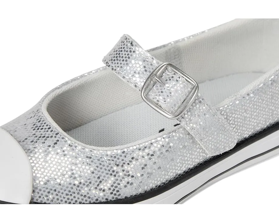 Converse Kids туфли Mary Jane Chuck Taylor All Star Dainty с блестками и пряжкой