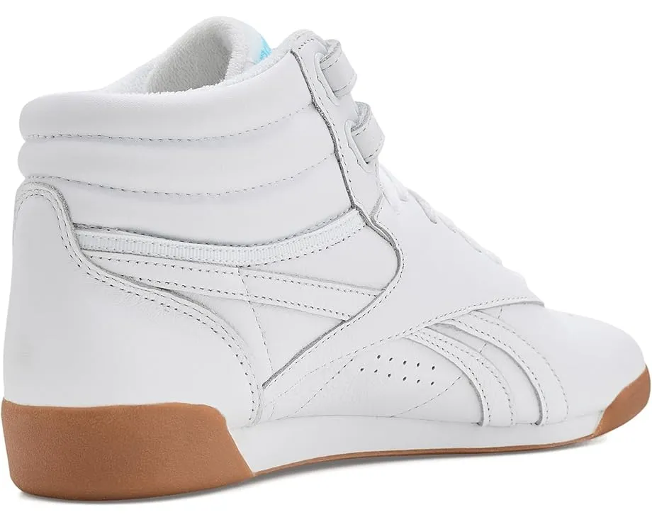 Кроссовки Freestyle Hi Reebok синие с белым