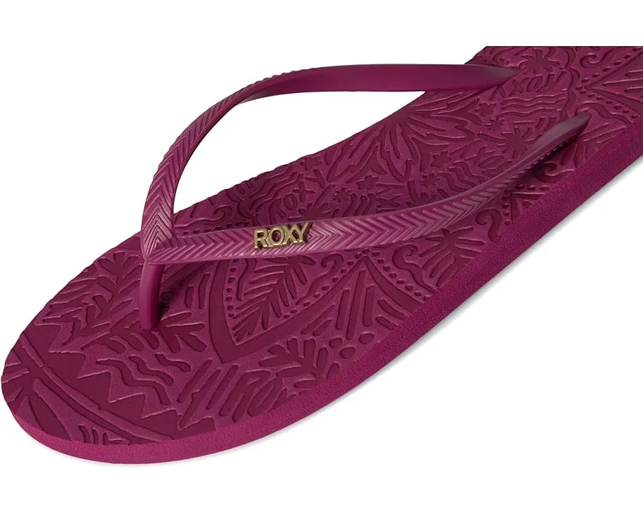Шлепанцы Roxy Antilles II с резиновой стелькой