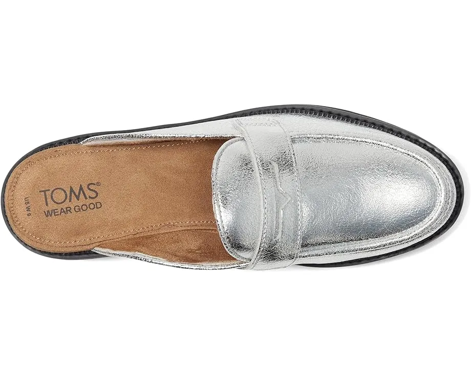 Мюли Cara Mule с мокасиновым носком и каблуком блоком