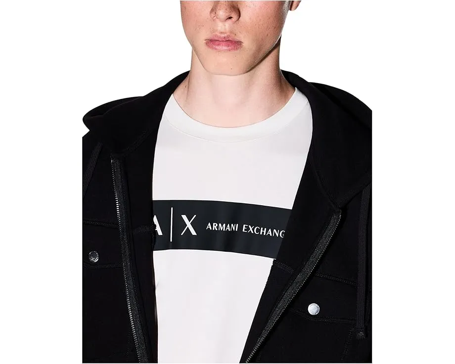 Футболка Armani Exchange с логотипом Box на груди