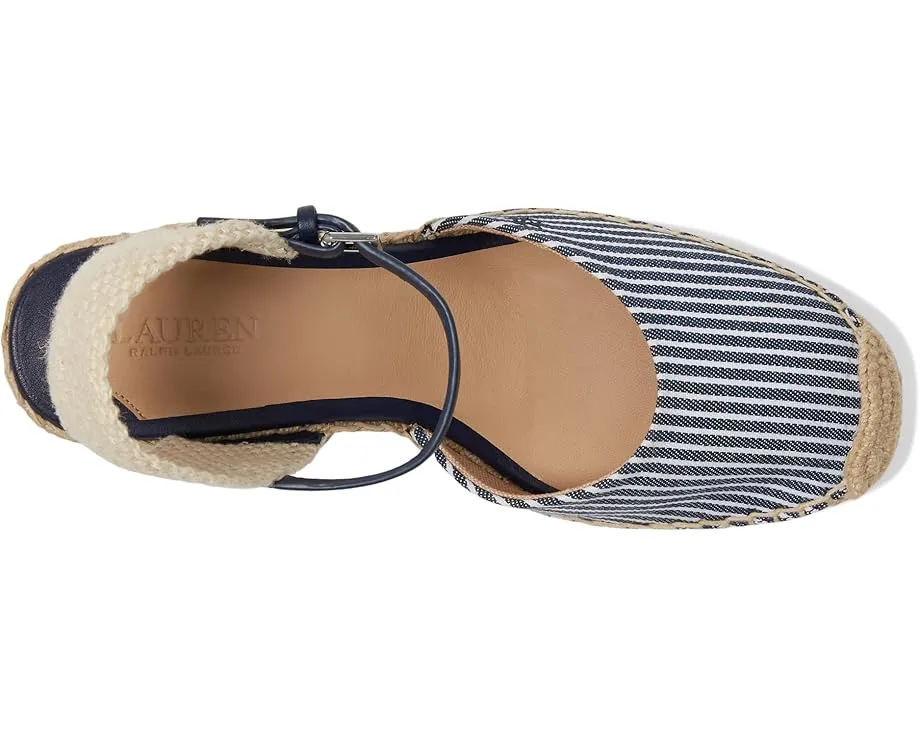 Эспадрильи Lauren Ralph Lauren Robby на танкетке с полоской