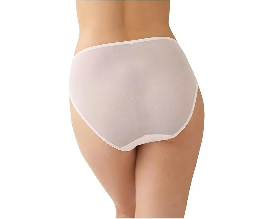 Трусики Wacoal Embrace Lace Hi-Cut Brief с кружевной отделкой и хлопковой вставкой