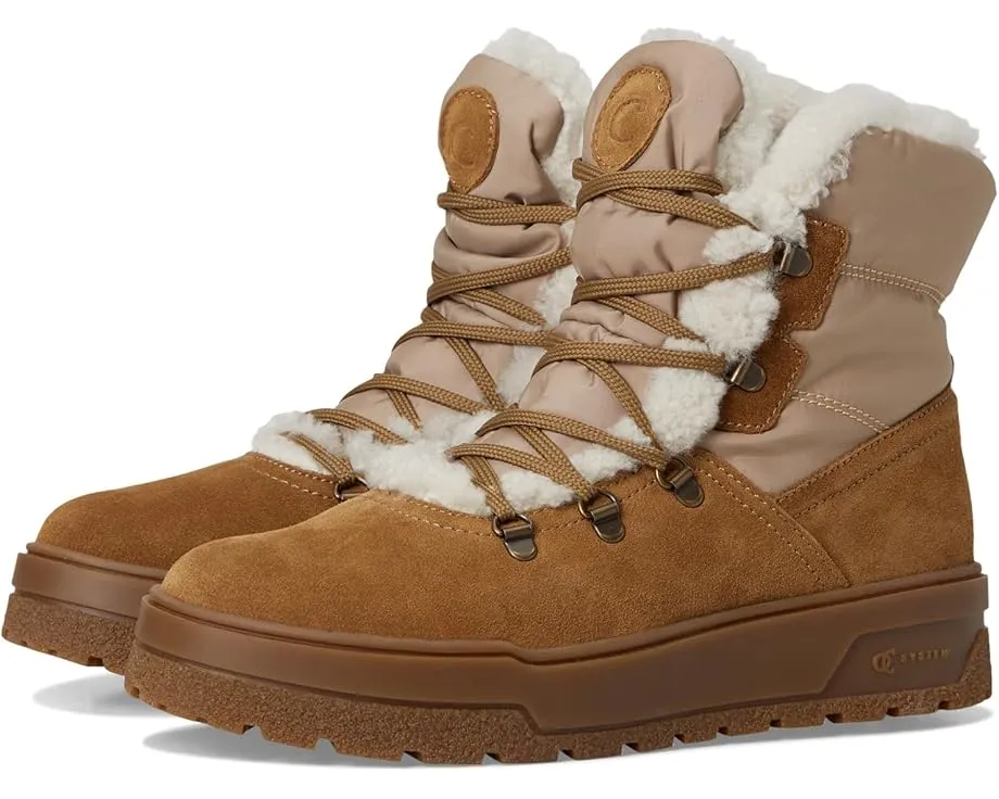 Ботинки La Canadienne Erika двухцветные с меховой подкладкой