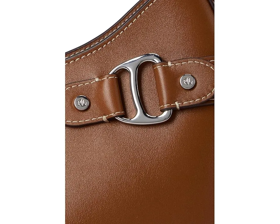 Большая кожаная сумка через плечо Tasha от Lauren Ralph Lauren