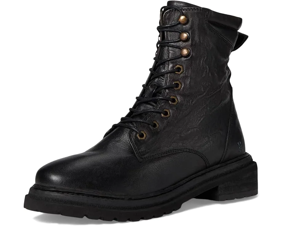 Ботинки Awol на шнуровке с молнией и состаренной кожей от ROAN by Bed Stu