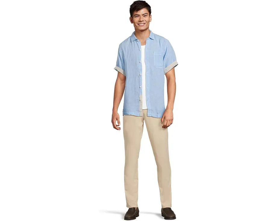 Льняная рубашка Tommy Bahama Short Sleeve Paradise Breezer