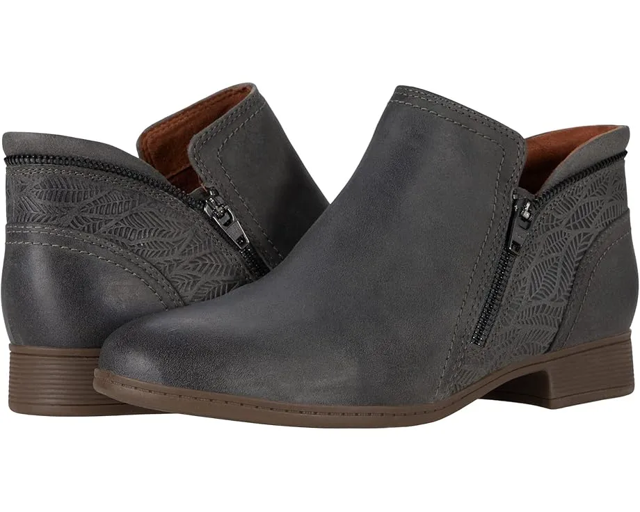 Ботильоны Cobb Hill Crosbie на молнии с кожаным верхом и поддержкой свода стопы