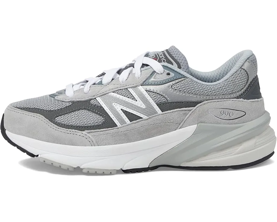 Детские кроссовки New Balance 990v6 с технологией FuelCell и кожаным верхом