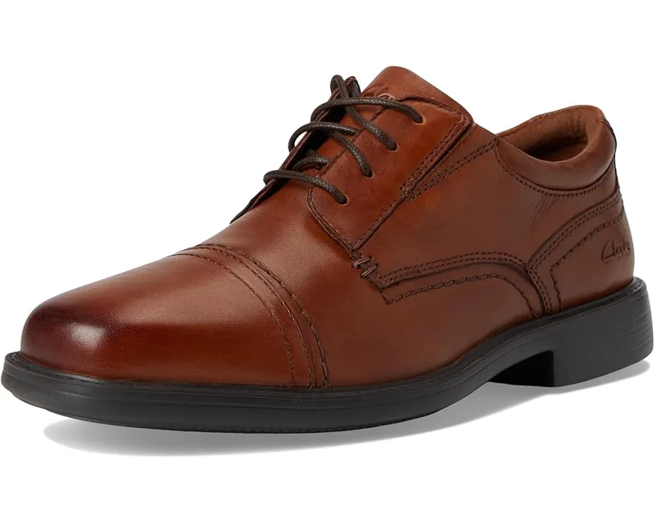 Туфли Clarks DressLite Cap из кожи с эффектом состаренности