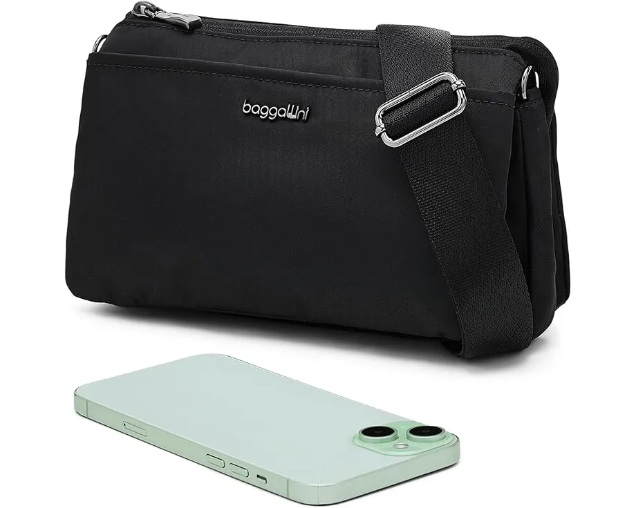 Сумка-кроссбоди Baggallini Perry с тремя отделениями