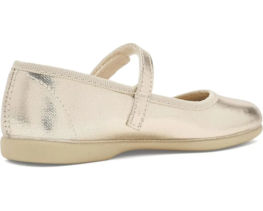 Туфли Childrenchic Mila Mary Jane из серебристой кожи