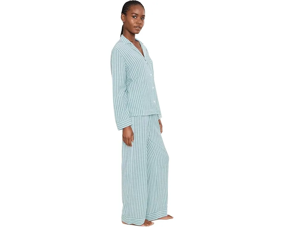 Пижама Eberjey Nautico Long Pj Set из эко-вискозы