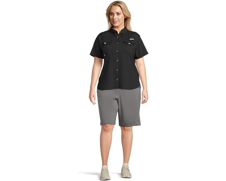 Columbia Plus Size Bahama II с коротким рукавом и защитой UPF 50