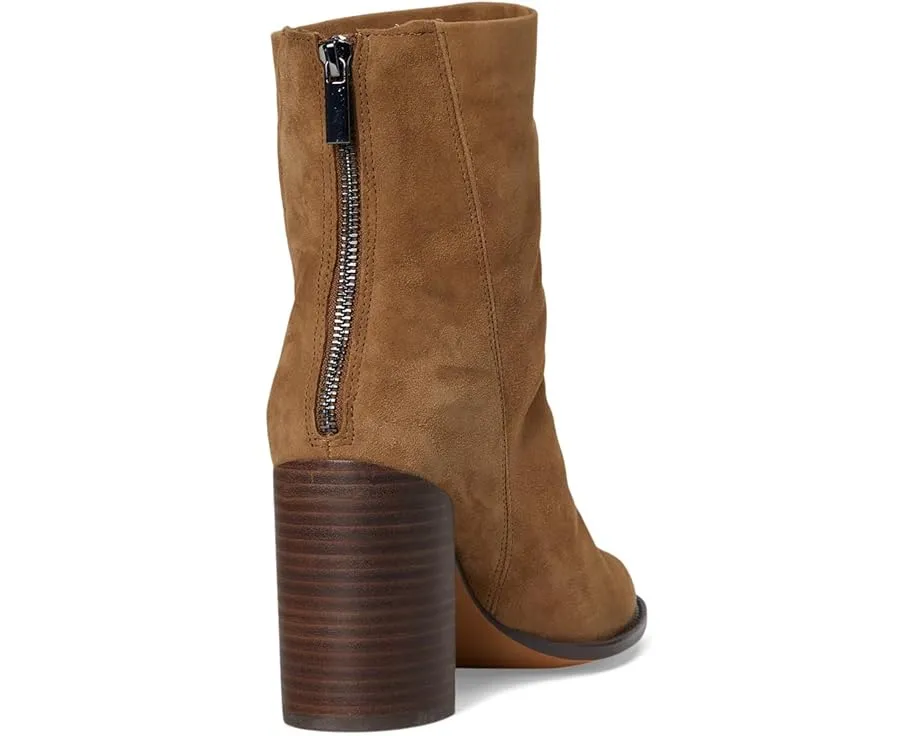 Ботинки Steve Madden Obsession на квадратном каблуке с замком молнией и верхом из замши