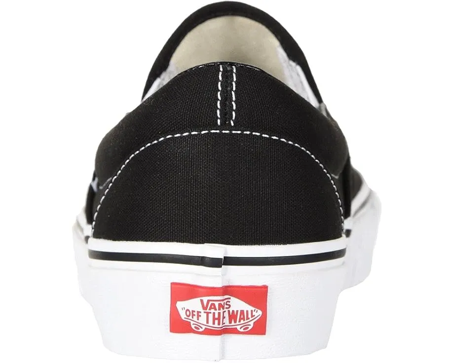 Классические слипоны Vans с холщовым верхом и резиновой подошвой
