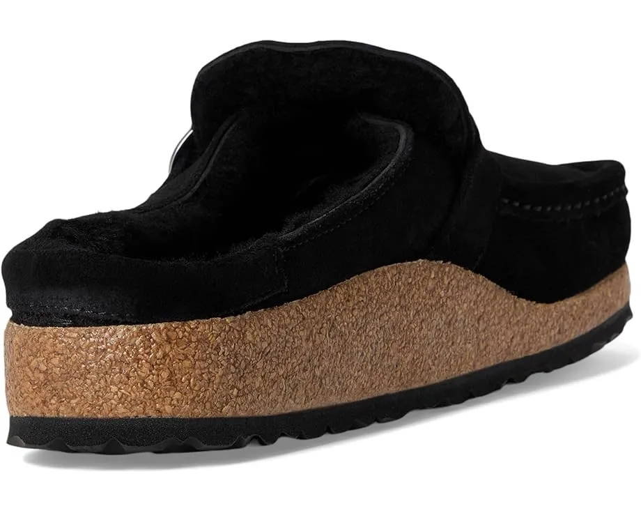 Биркенштоки Buckley из замши с подкладкой из овчины