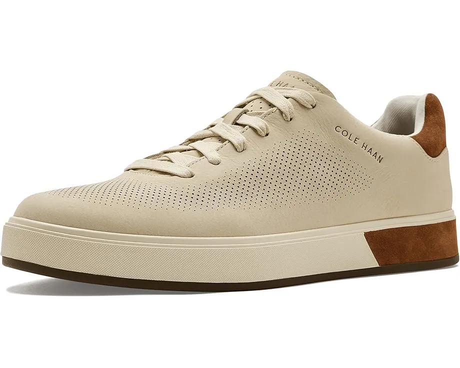 Кожаные кроссовки Cole Haan Grandpro Angleace с круглым носком и резиновой подошвой