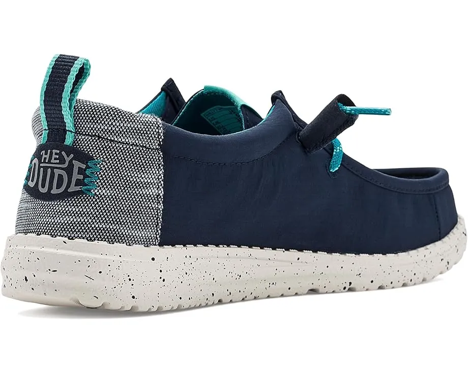 Hey Dude Kids Wally Mini Ripstop с верхом из рипстопа и технологией Flex & Fold