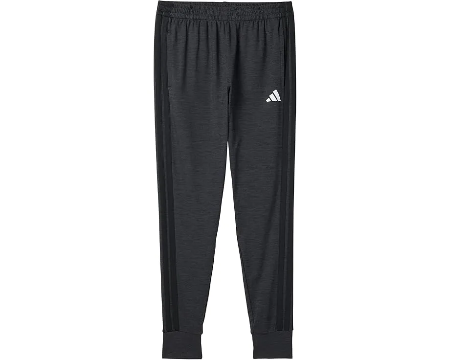 Детские джоггеры adidas Kids 3-Stripe Melange с резинками на щиколотках