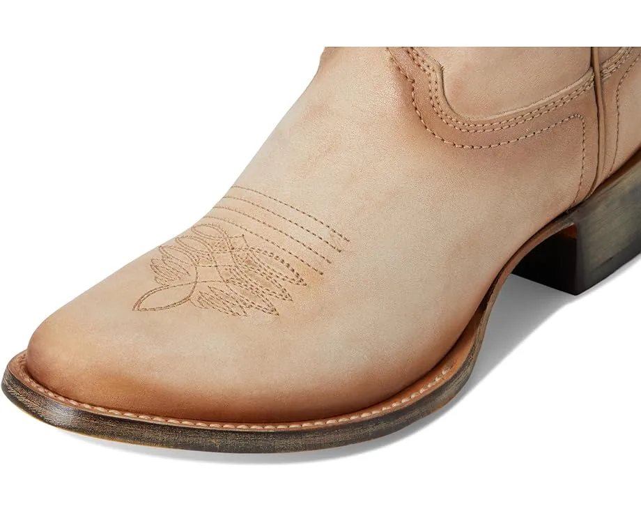 Ботинки Corral A4760 до середины икры с вышивкой и накладками из кожи коровьей