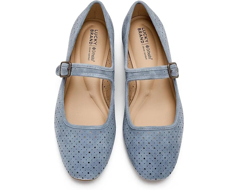 Балетки Lucky Brand Tannyr с перфорацией и ремешком