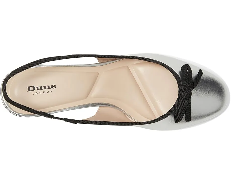 Dune London Туфли Classy на низком каблуке с бантом и эластичным ремешком