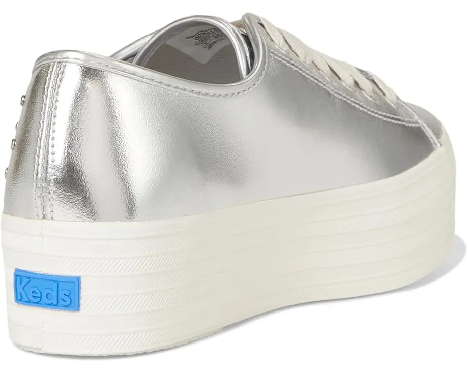 Кроссовки Keds Triple Up Leather на платформе с гелевой стелькой