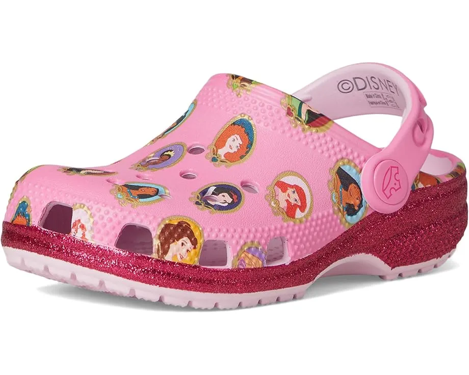 Детские сабо Crocs Disney Princess с ремешком на пятке