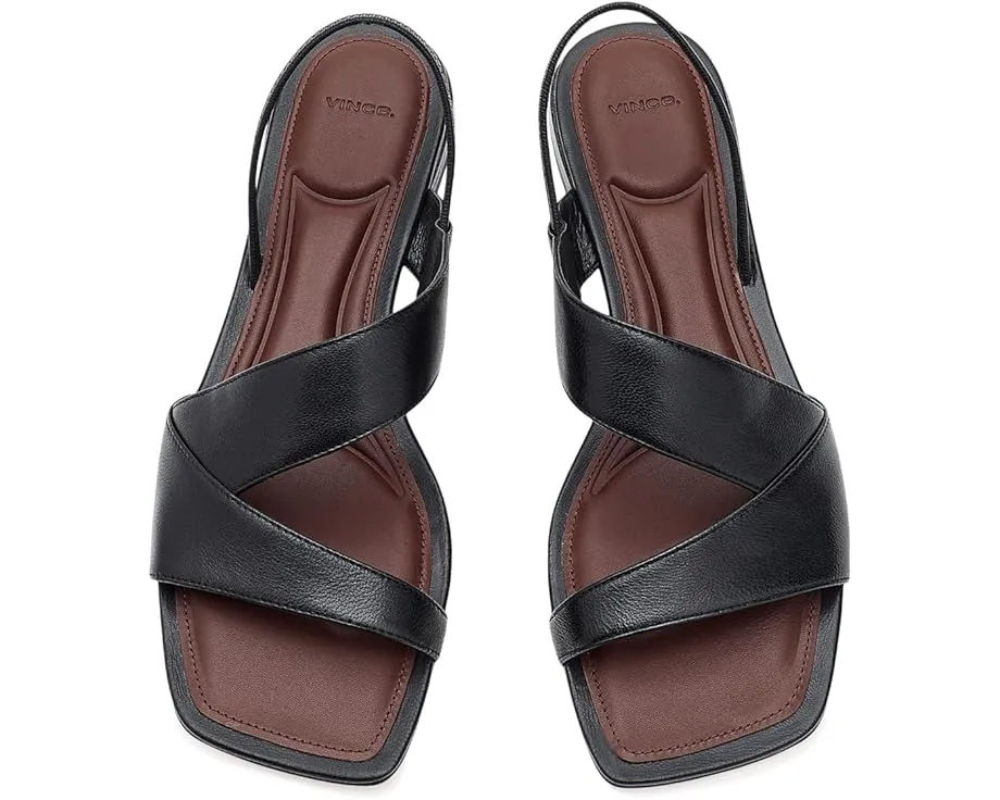 Сандалии Vince Parker с ремешком на пятке из мягкой замши