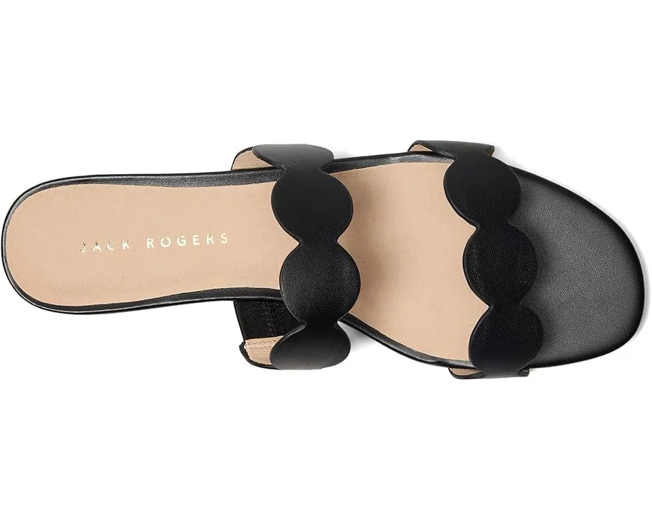 Сандалии Greglen Slide от Jack Rogers с металлической кожей Nappa