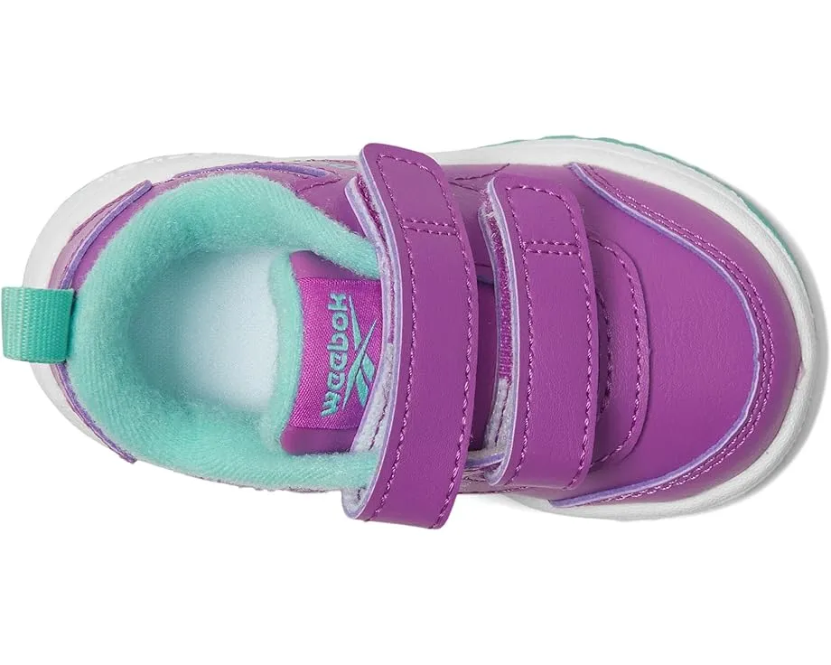 Кроссовки Reebok Weebok Clasp Low 2 для малышей с застежками на липучках