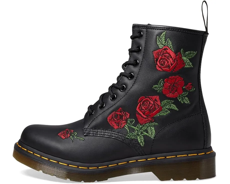 Ботинки Dr. Martens 1460 Vonda с вышивкой цветов и воздушной подошвой