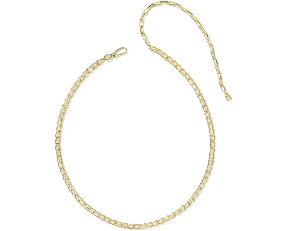 Колье Bella Tennis с минималистичной цепью от Kendra Scott