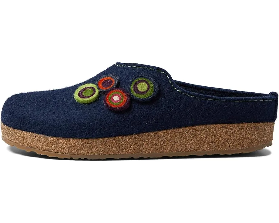 Haflinger Chloe домашние тапочки из шерстяного войлока с пробковой подошвой