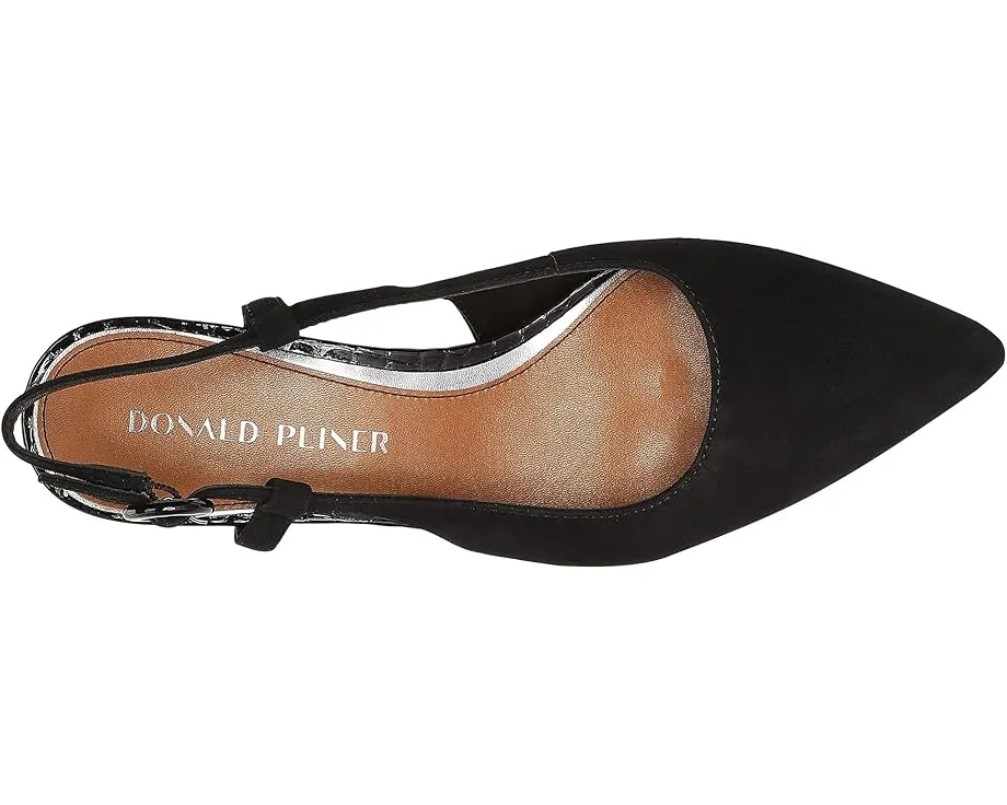 Туфли Donald Pliner Song с ремешком на щиколотке и каблуком с гальваническим покрытием