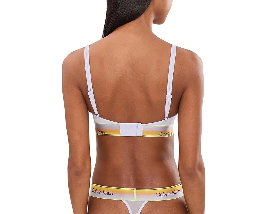 Топ бралетте Icon Mesh Unlined Calvin Klein в сетку