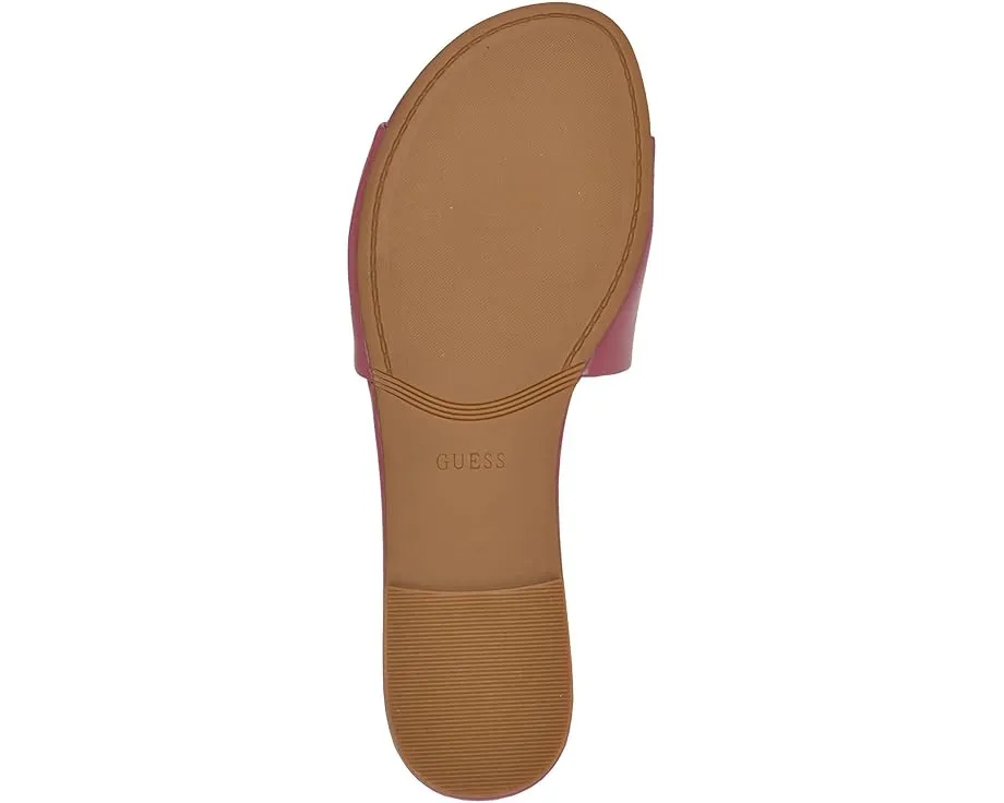 GUESS сандалии Tashia с вырезом логотипа и круглым носком