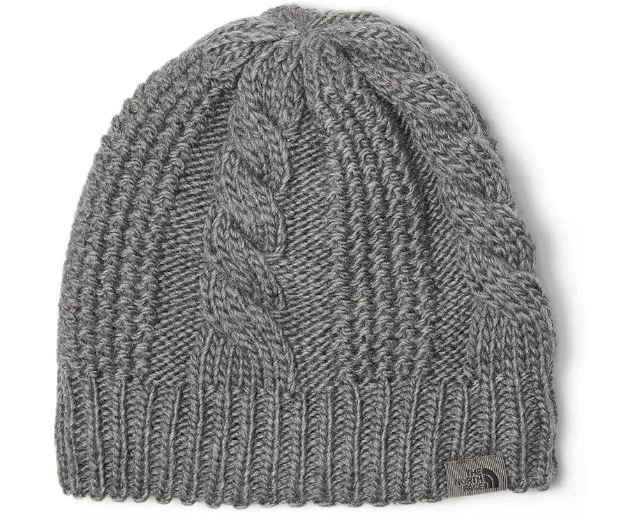 Теплая шапка The North Face Oh Mega Lined Beanie с трикотажной резинкой