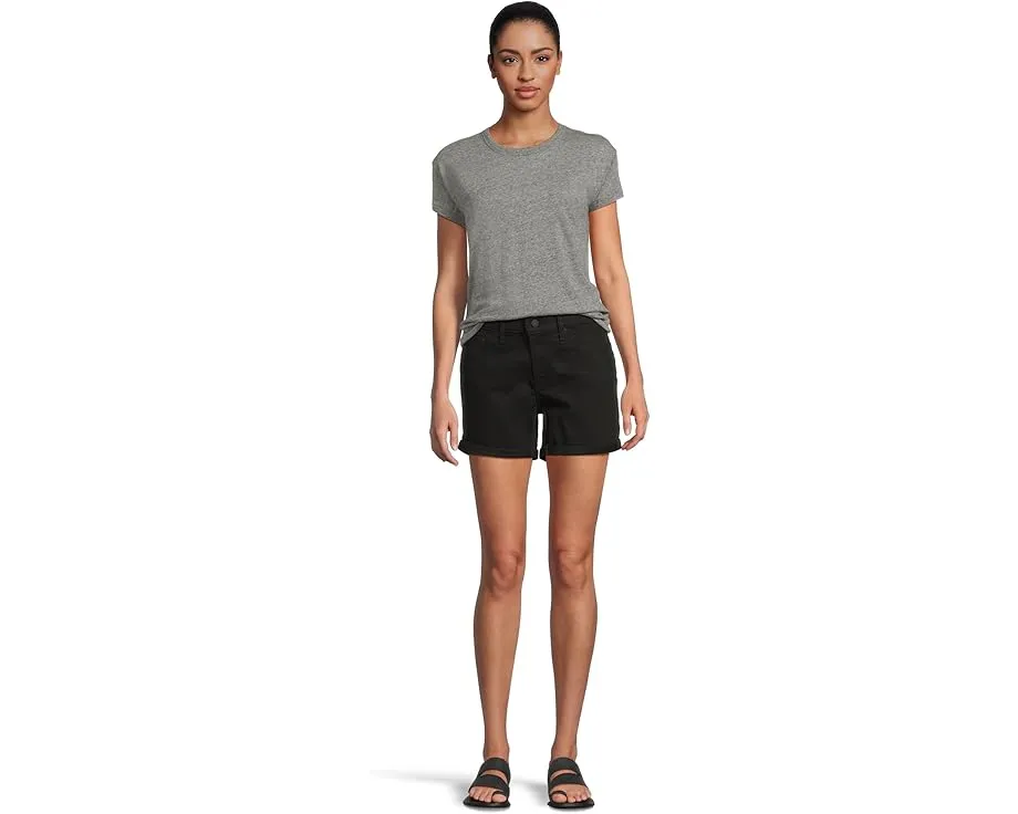 Шорты Levi's Womens Mid Length с пятью карманами и манжетами
