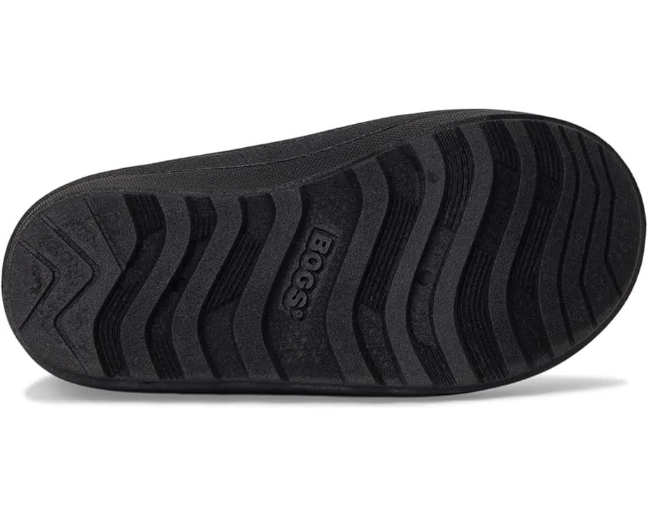 Детские зимние сапоги Bogs Kids Snow Shell с принтом северное сияние