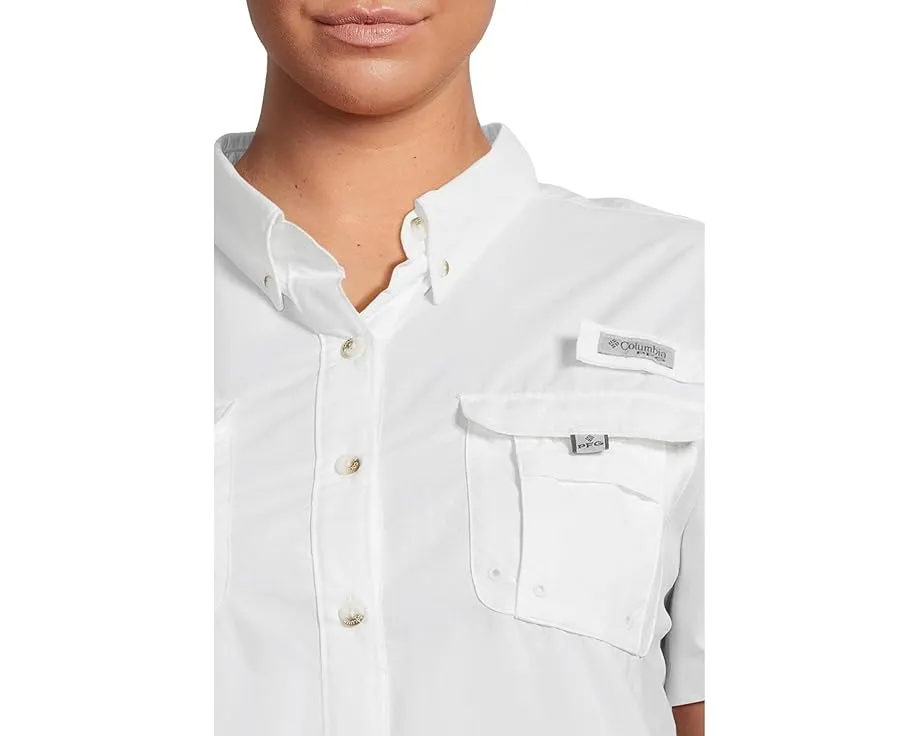 Columbia Plus Size Bahama II с коротким рукавом и защитой UPF 50