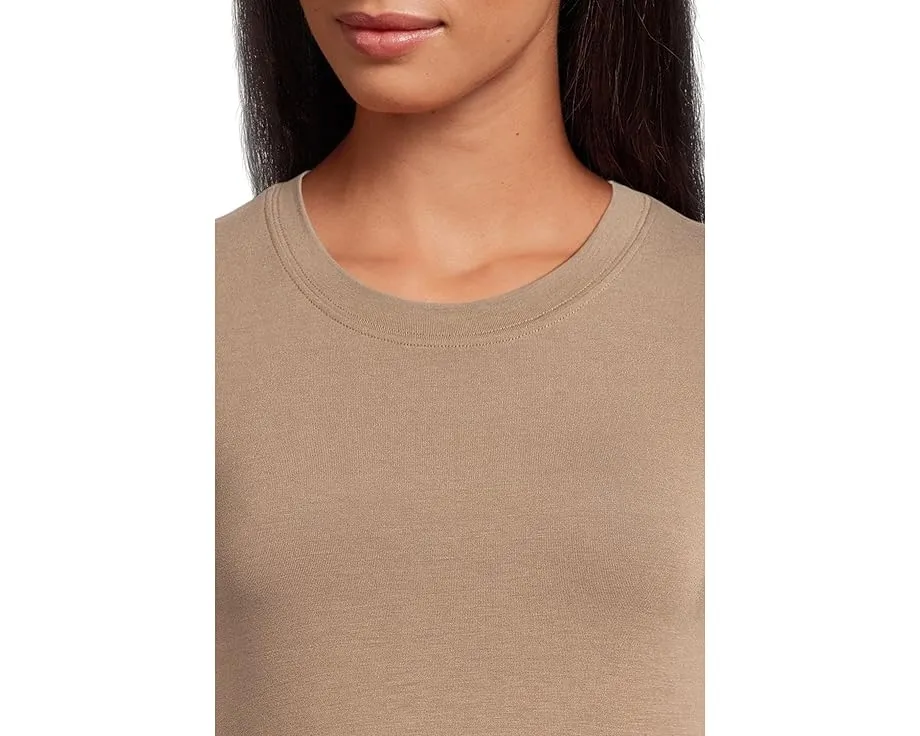 Футболка Splendid с длинным рукавом из бамбука супермягкая с прямым подолом