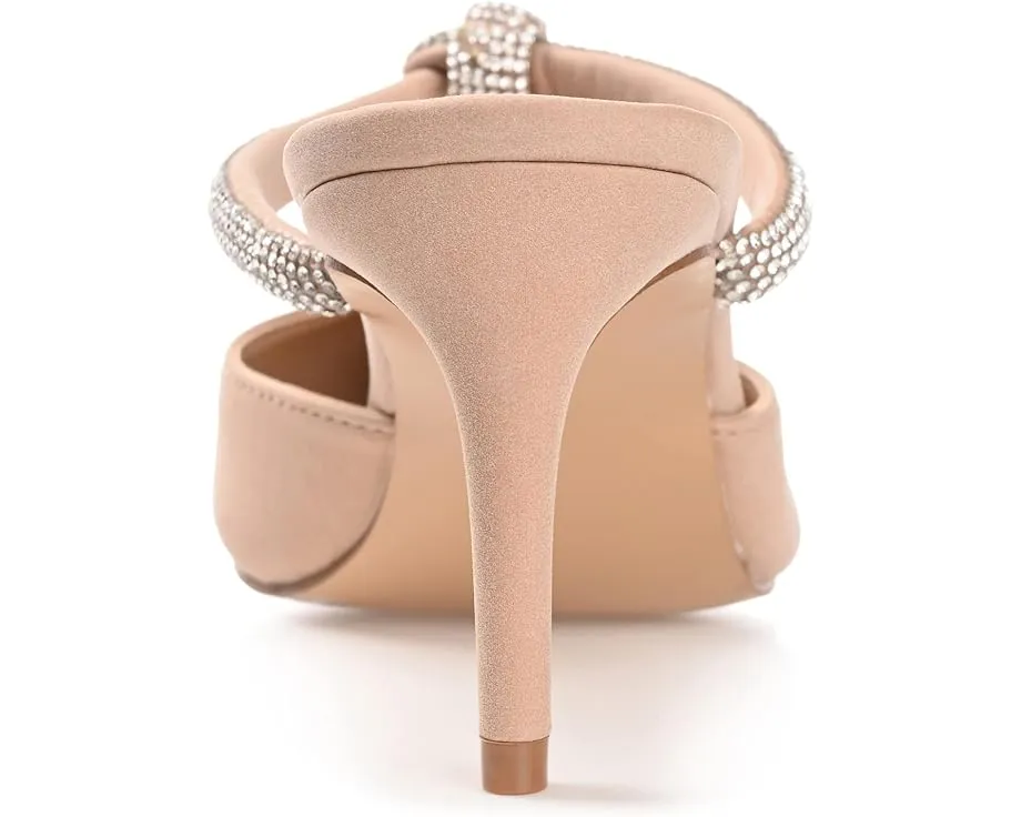 Туфли Lunna на шпильке с заостренным носком и ремешком Journee Collection