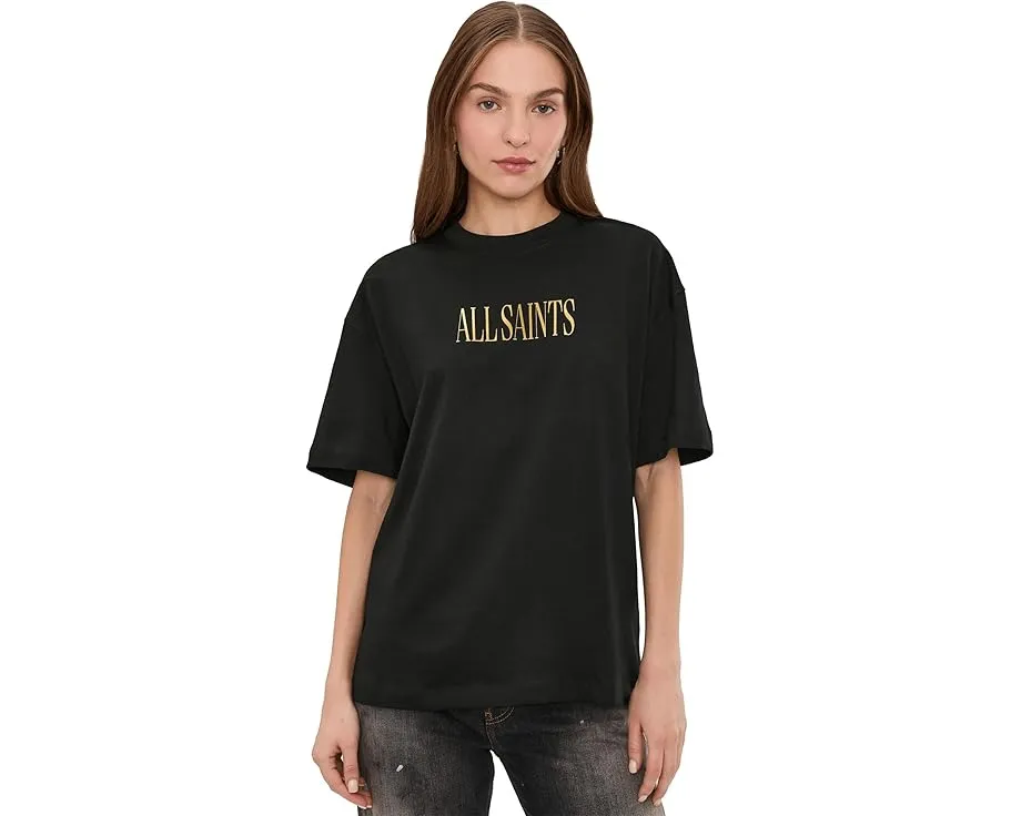 Футболка AllSaints Cora Etta Tee с принтом в виде сердца