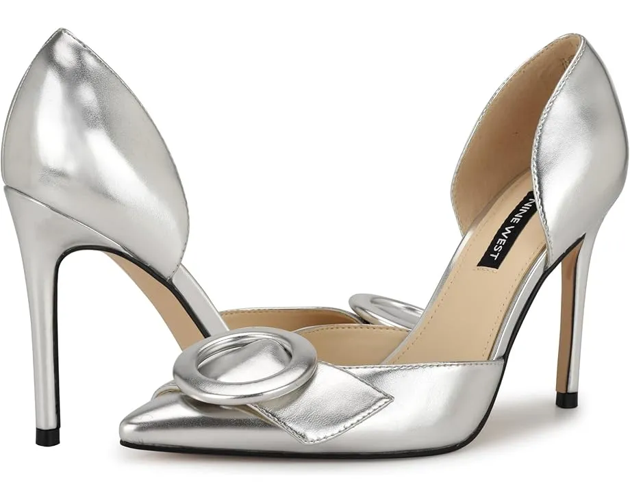 Туфли Nine West Frolly на шпильке с острым носком и крупной пряжкой